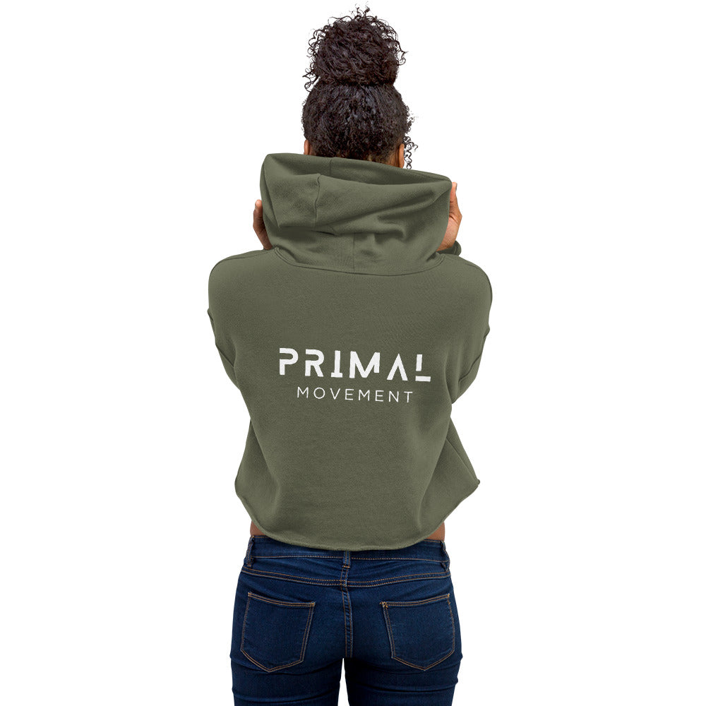 Women's Primal #SWEATCHECK Crop Hoodie